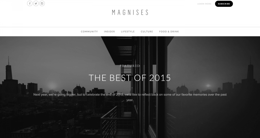 Magnises Website